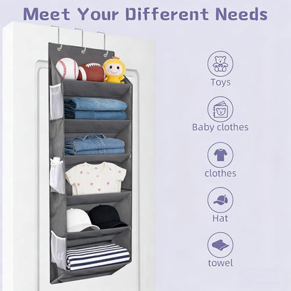 12 6 6 50lbs Closet, (1 Pack) Over the Door Shoe Rack Organizer Hanging Storage for Pairs of Shoes, Mesh Pockets + Deep