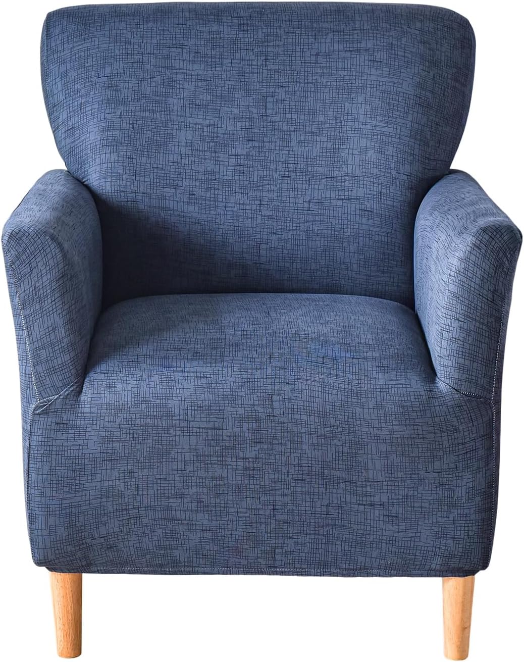 1-Piece Sofa,A16 CRFATOP Stretch Mid Century Modern Armchair Slipcover Accent Chair Covers with Arms Soft Chair