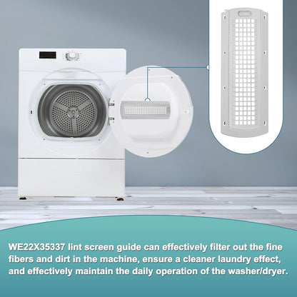 WE22X35337 Washer Dryer Lint Screen Filter by Cenipar, Compatible Replacement for G-E Washer Dryer Models