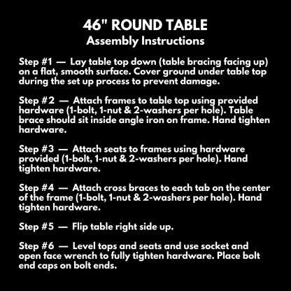 Coated Outdoor Furniture Heavy-Duty Portable Outdoor Picnic Table with Umbrella Hole, Expanded Metal Commercial-Grade Patio Dining Furniture Made in America (46" Round Top, Textured Green)