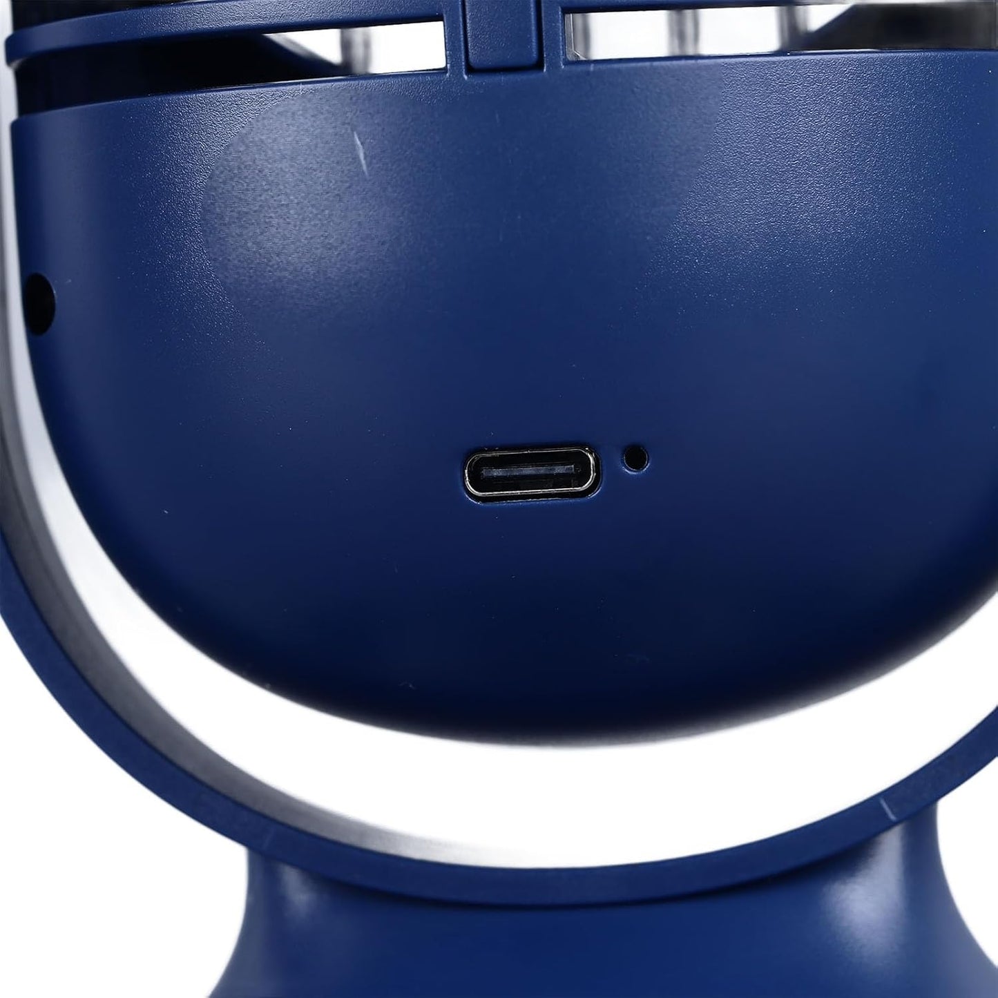 Haofy Table Tower Fan - USB Plug-In Quiet Motor Fan for Bedrooms and Offices (Blue)