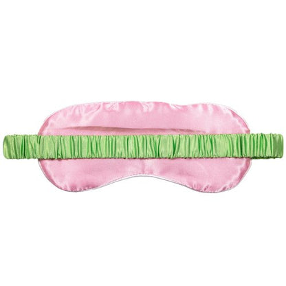 Lilly Pulitzer Airplane Travel Essentials with Travel Neck Pillow and Sleeping Mask, 2 Pieces, Lime Feeling Good
