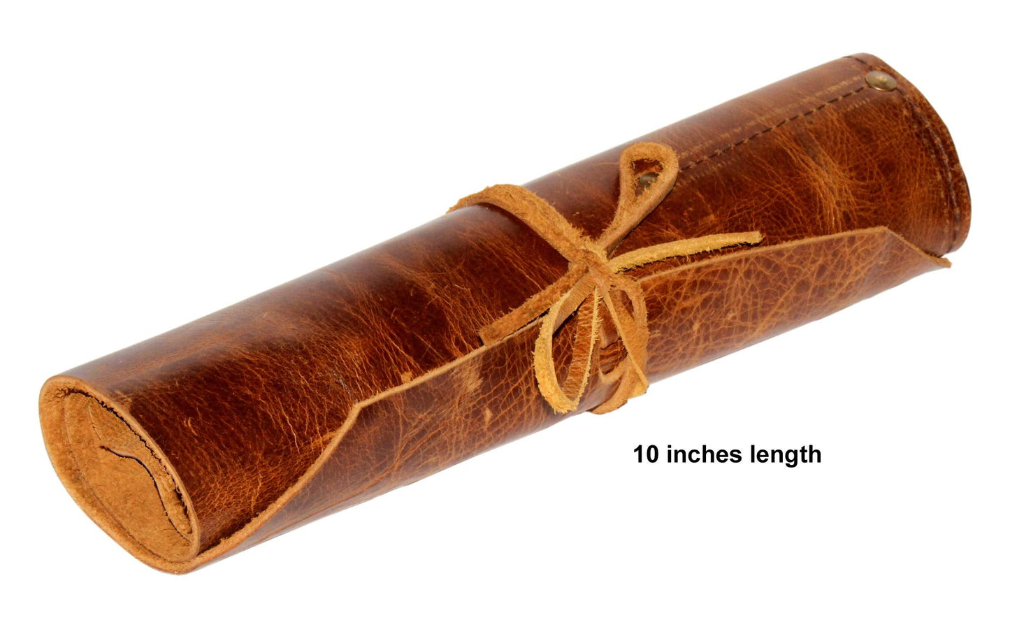 Proportional Divider Set of 5, Full Brass dividers with Executive Handmade Leather Roll Tools Bag, Single Handed 8" Brass Navigation Dividers Compass Set for Maritime, Naval, Geometry and Drafting.