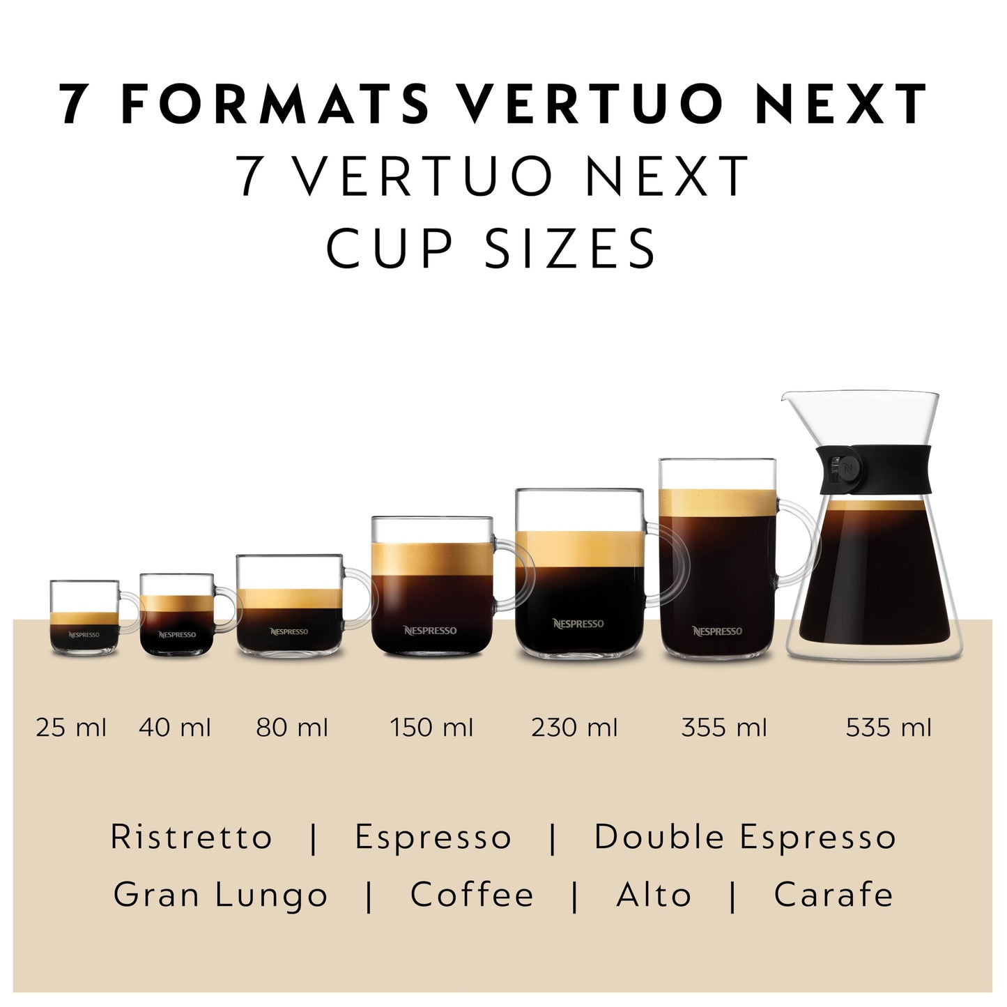 Nespresso Vertuo Next Coffee and Espresso Maker by Breville, with Aeroccino Milk Frother