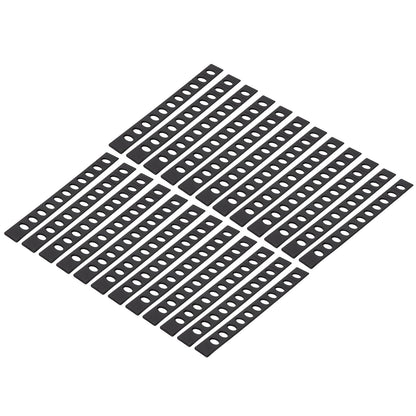 PATIKIL 24Pcs PP Universal Blade Edge Guard Cover, Blade Cutting Edge Sleeve of 8" Blade Cover for Kitchen, Dining Room, Black