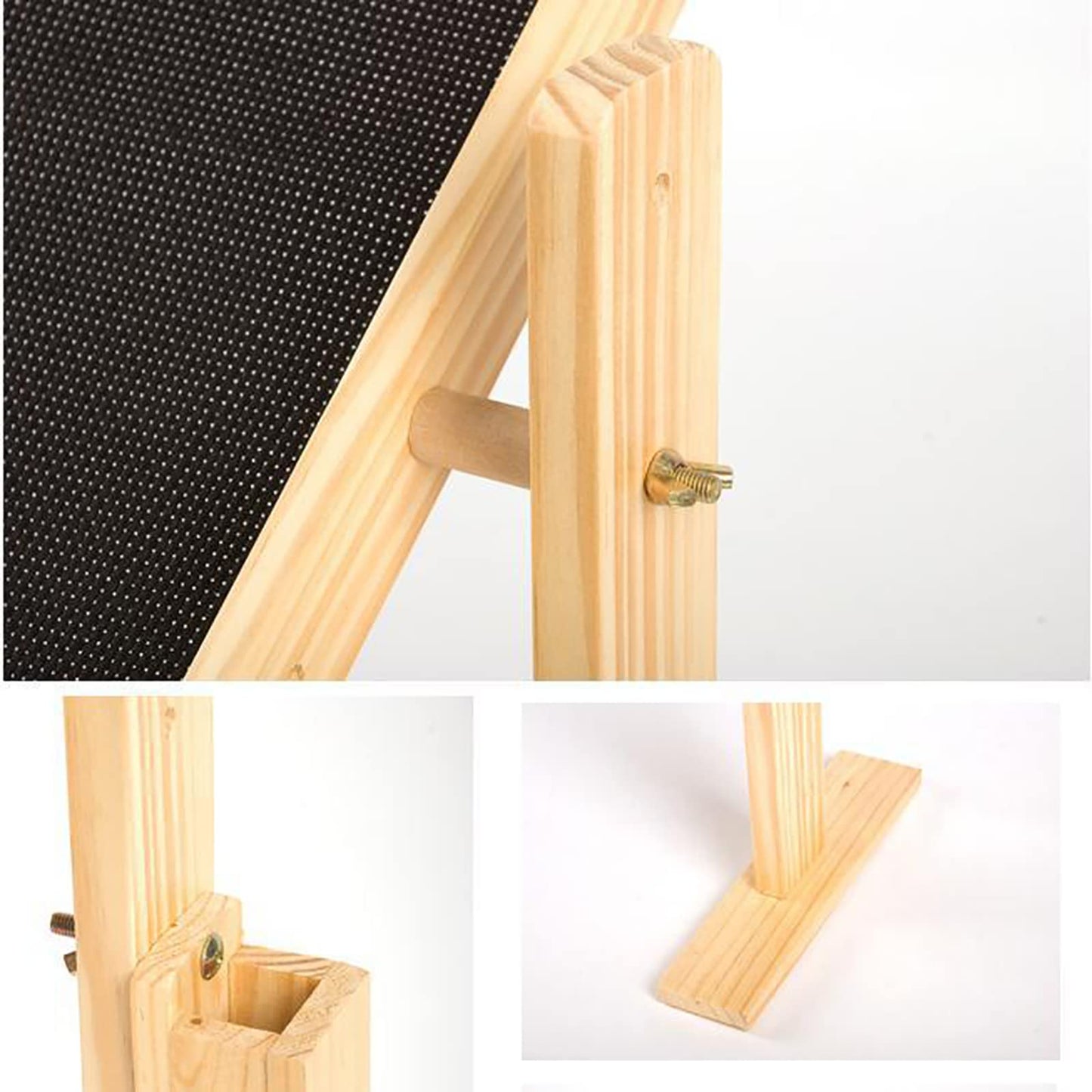 Cross Stitch Stand, Frame Embroidery Floor Stand, Wooden Cross Stitch Floor Stand, Tapestry Frames, Embroidery Needlework Lap Frame Craft Tool for DIY Craft Thread Sewing