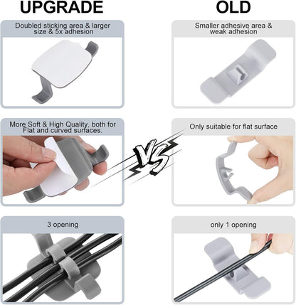 Cord Organizer for Appliances, 6 Pack Upgraded Cord Wrapper and Holder, Tidy Wrap Cord Keeper