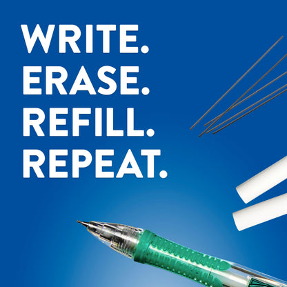 Paper Mate Clearpoint Mechanical Pencils 0.7mm HB #2 Pencil Set Art Supplies Teacher Supplies Sketching Pencils Drafting College School Black Barrels 4 Count