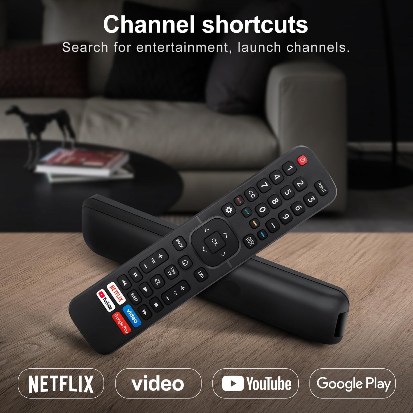 Voice Magic Remote for LG-Smart-TV-Remote Control Replacement, AKB75855501 AN-MR20GA MR19BA MR18BA MR650A with Voice Recognition and Pointer Function