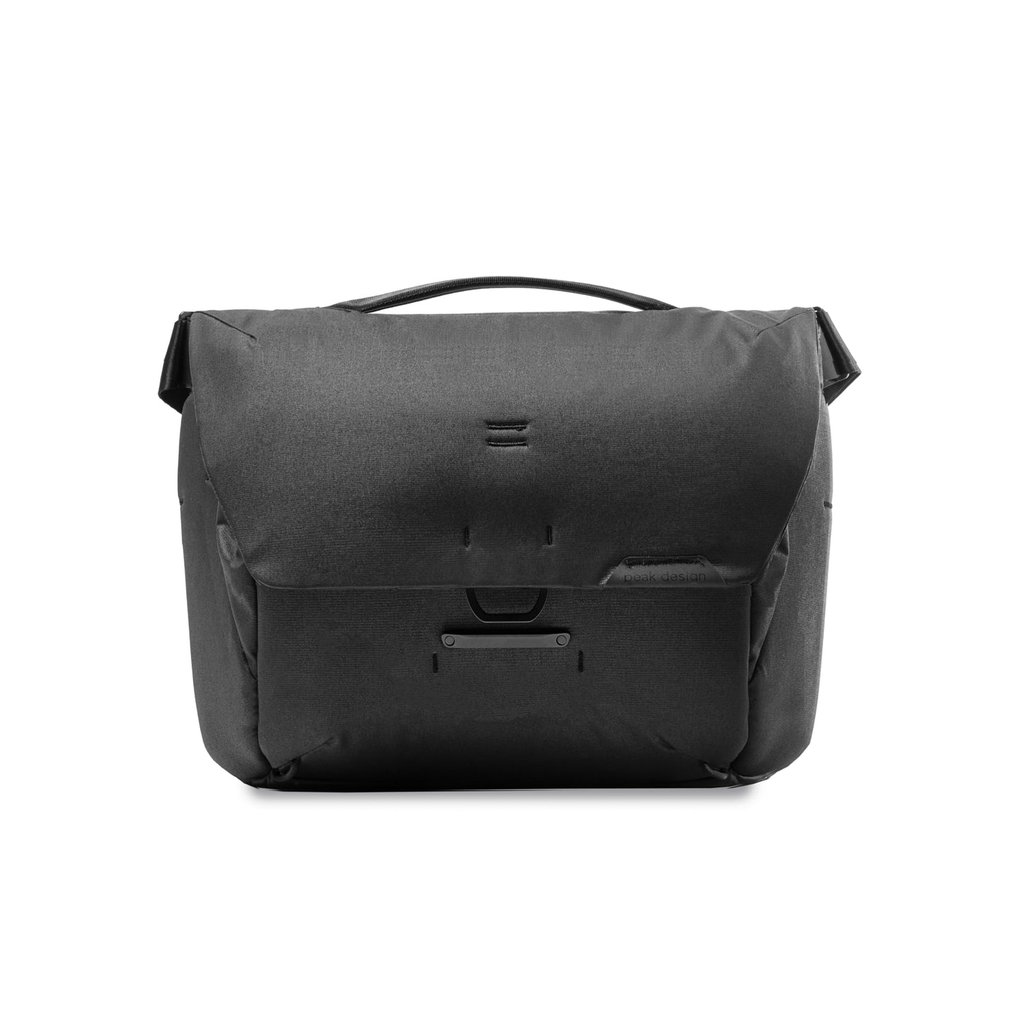 Peak Design Everyday Messenger 13L, Black, Weatherproof Camera and Work Bag with Laptop Sleeve, Expandable, MagLatch Closure, FlexFold Dividers, Fits 13" Laptop, Messenger Bag for Men and Women
