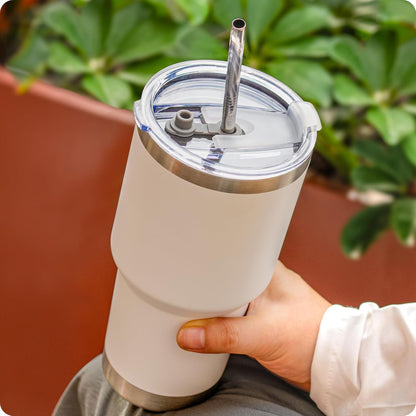 30oz Tumbler Lids - Replacement Lids for 30oz Yeti Tumbler, Ozark Trail and More, 2 Pack Spill Proof