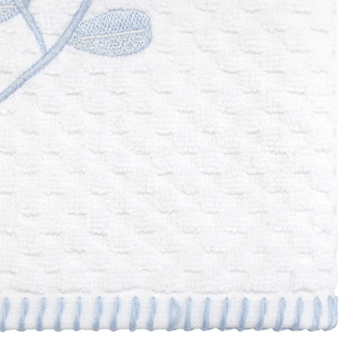 Izod - Fingertip Towels, Soft & Absorbent Embroidered Cotton with Textured Terry Weave, Evergreen Bathroom Decor (Kingsley Collection, 2-Pack)