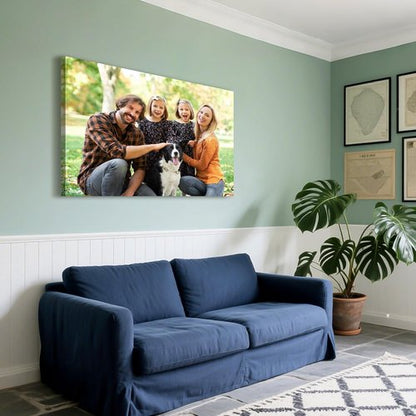 Custom Canvas Prints - Personalized Photo Wall Art for Weddings, Family, and Home Decor | 32x24