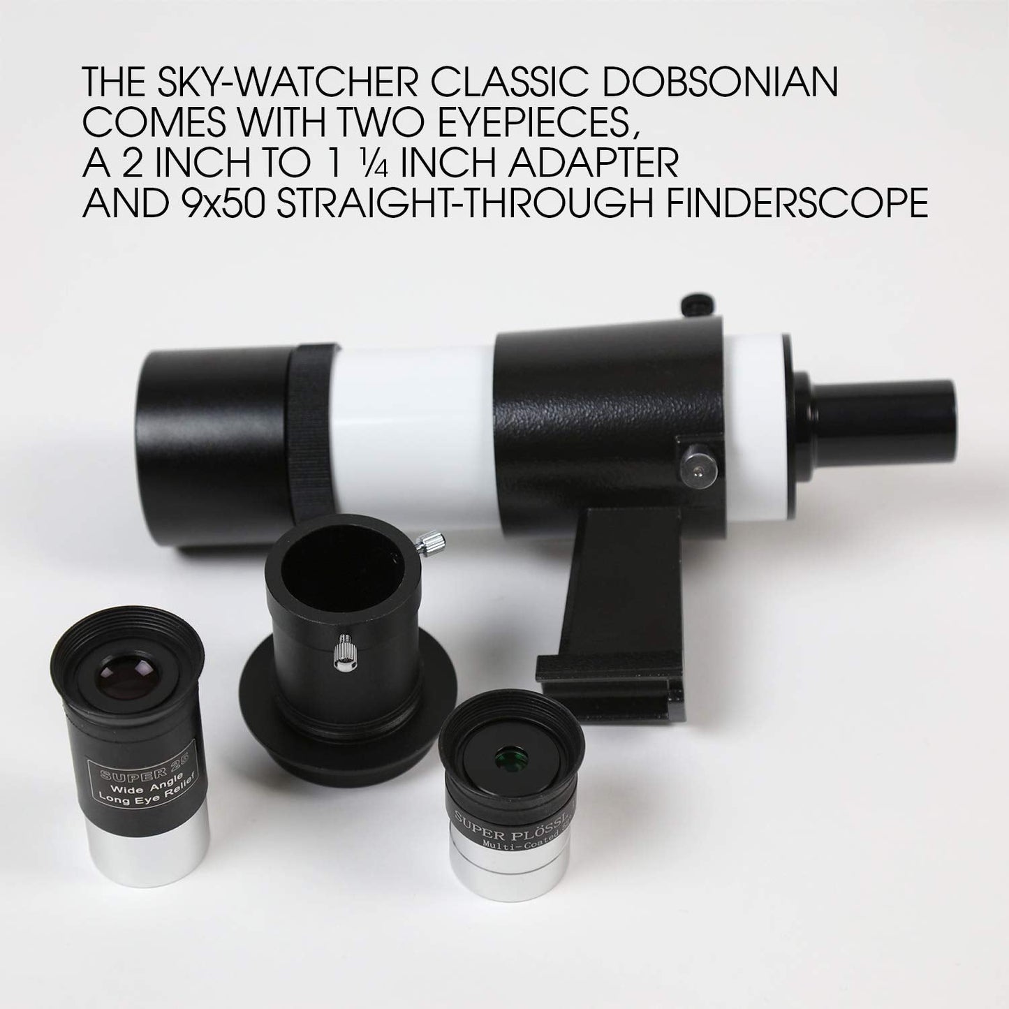 Sky Watcher Sky-Watcher Classic 250 Dobsonian 10-inch Telescope – Solid-Tube – Simple, Traditional Design – Easy to Use, Perfect for Beginners (S11620)