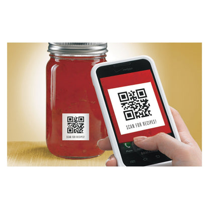 Avery Printable Square Labels, 2" x 2", Matte White, Laser & Inkjet Compatible, 300 Blank Labels Total, Great for Branding, Packaging, Events, and More (22806)