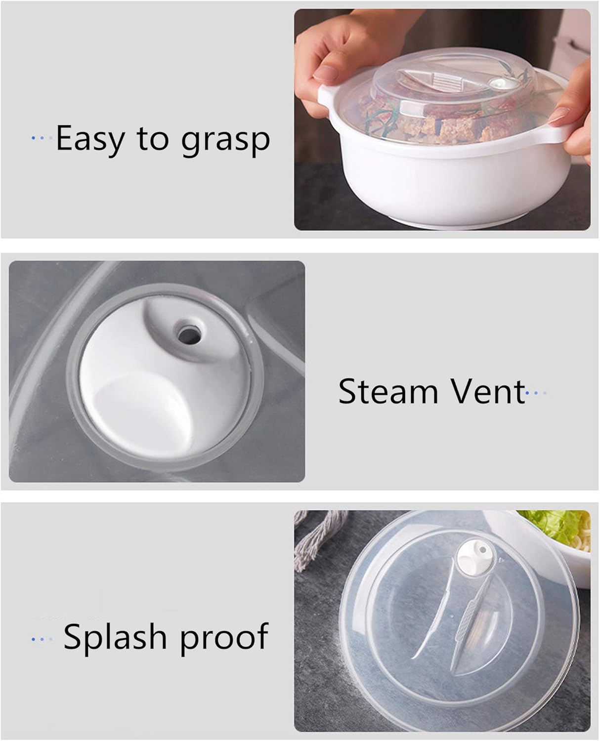 Zdesign Microwave Ramen Cooker - Noodle or Soup Bowl for Breakfast, College Dorm Essentials, Dishwasher-Safe