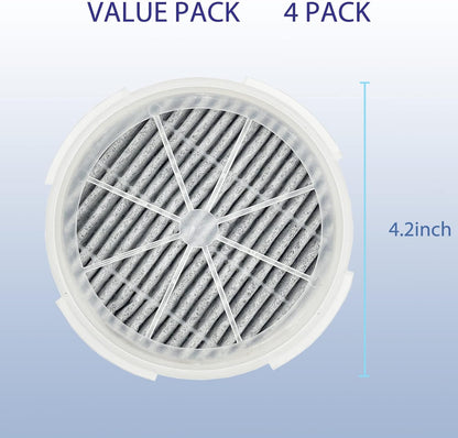 Ontheone True HEPA Filter Replacement - 4 Pack Compatible with Frida Baby 3-in-1, RIGOGLIOSO, and JINPUS GL2103.