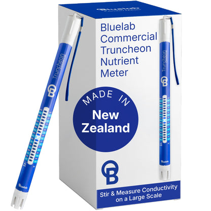 Bluelab TRUNCOMV2 Commercial Truncheon Nutrient Meter with Increased Measurement Range, Digital Conductivity (TDS, EC, ppm 500, ppm 700, CF) Tester in Water, Tool for Hydroponic System and Plant Grow