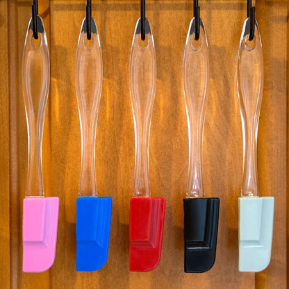 Mini Spatulas Set - 10 Piece Heat Resistant Silicone Spatula for Baking, Cooking, Mixing, Non-Stick