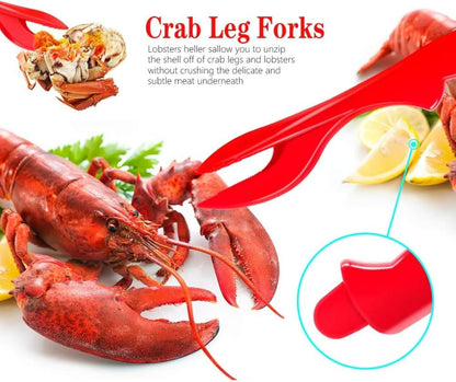 YWHWXB 19 Set, Set, 4 4 4 4 2 1 Pcs Seafood Tools Crab Crackers And Tools Include Crab Crackers, Shellfish/Seafood