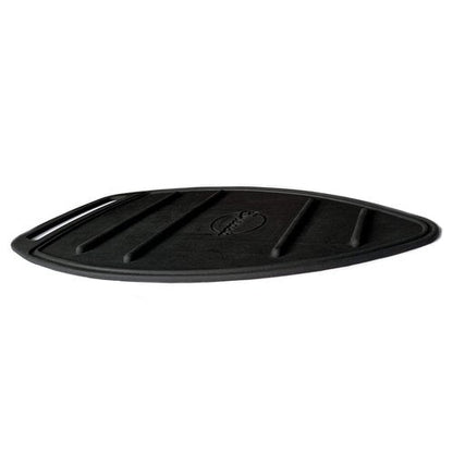 Encasa XO Silicon Mat for Hot Iron Rest - Heat Resistant, Anti - Slip, Thicker Pad for Protecting Your Table During Ironing, Non-Burning, Machine Washable, Durable - Black