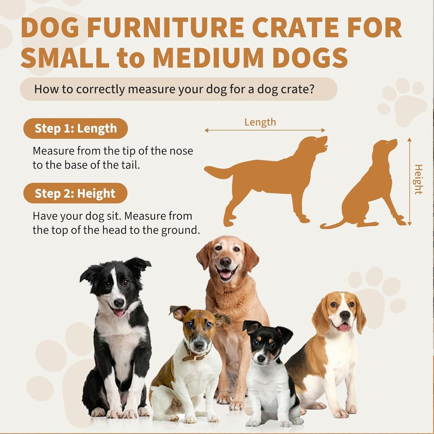 63" Large Dog Crate Furniture, Heavy Duty Indoor Dog Kennel with Removable Divider, Sliding Doors, 2 Drawers and Open Shelves, Decorative TV Stand for Living Room, Black