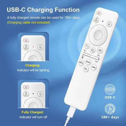 Voice Replacement for Google-Chromecast-Remote, G9N9N for Chromecast with Google TV Remote, for Google TV Streamer (Only for Snow Chromecast Google)