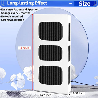 4 Pack Paultra2 Refrigerator Air Filter Replacement for Frigidaire PAULTRA2 Pure Air Ultra II