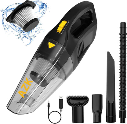 Dust Buster Upgrade Handheld Vacuum - Cordless Rechargeable Handheld Vacuums 12000PA-16500PA for Car, Home, Pet Hair