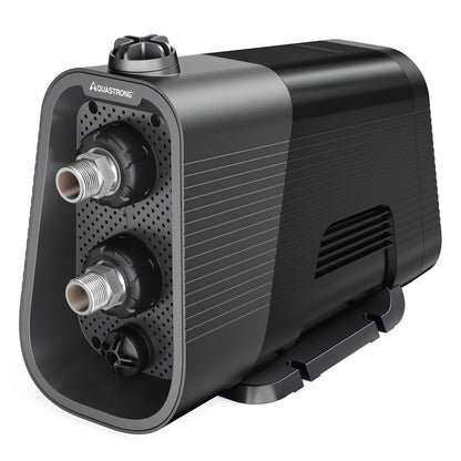 Aquastrong Whole House Water Pressure Booster Pump 80 PSI, 115V Automatic Variable Speed, Constant Pressure, Integrated Design, Self-Priming, for Home, Apartment, Shower, Garden, Shallow Well,Smart 45