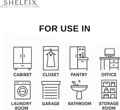 3/4" 3/4" Customized White Shelves Cut to Order - Cabinet Shelf Custom Size Shelf - Melamine Shelves Cut to Order