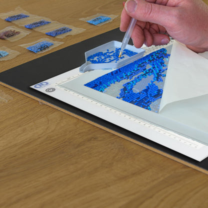 Diamond Dotz Dotzlite Professional A3 Light-Up Tracing Pad - Light Board for Dotting, Drawing, Crafts, LED Table for Artists, Portable Light Box for Tracing