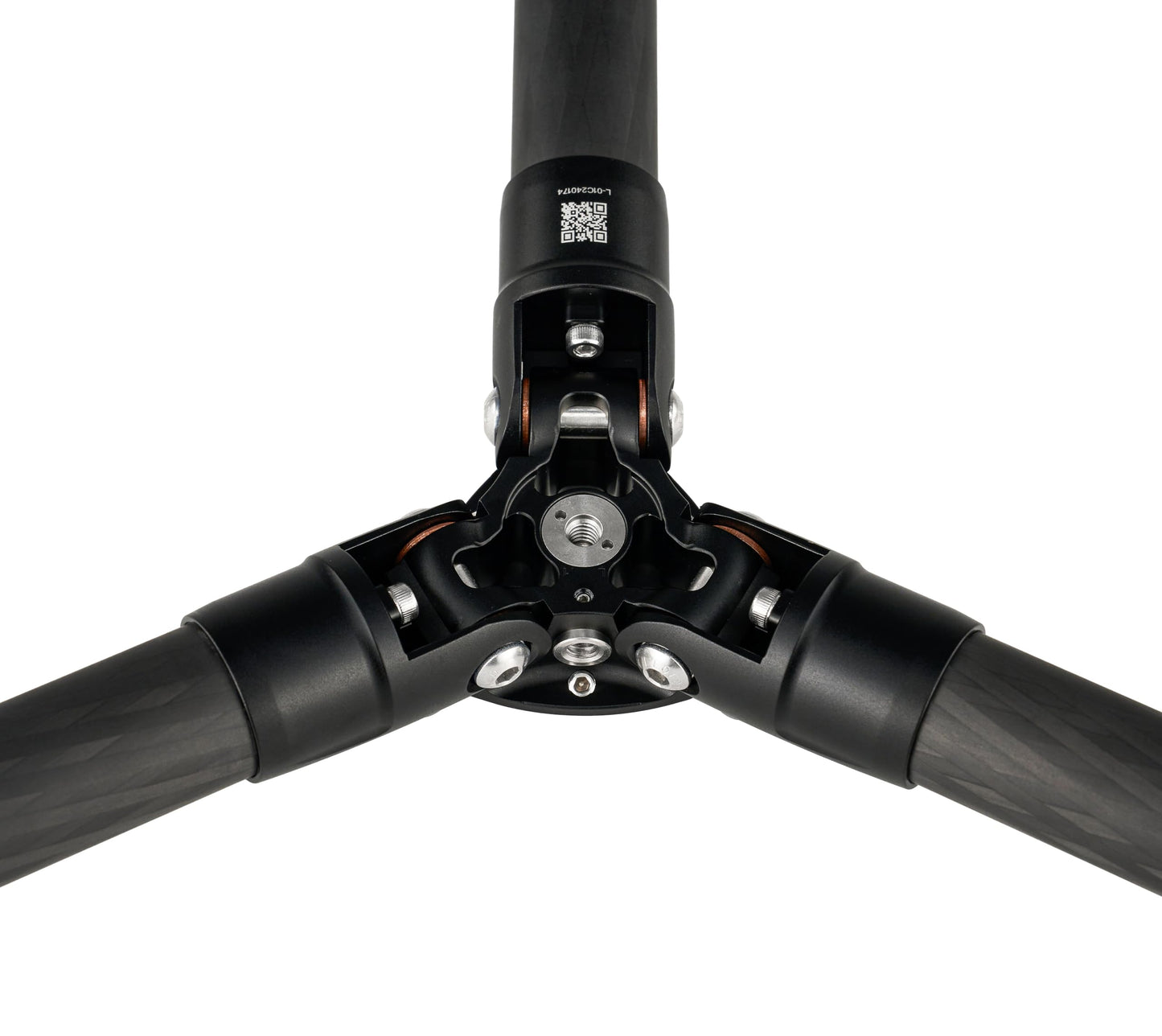 Leofoto LS-284CEXX Travel Tripod w/Built-in Leveling Head, Ranger Series, Carbon Fiber, 4 Leg Sections, Lightweight, Ball Head Optional (Tripod)