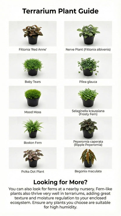 DIY Terrarium Kit with 13 Items Soil Pebbles Sphagnum Moss Activated Carbon Burlap Peat Moss Terrarium Tools Indoor Garden Make Your Own Terrarium
