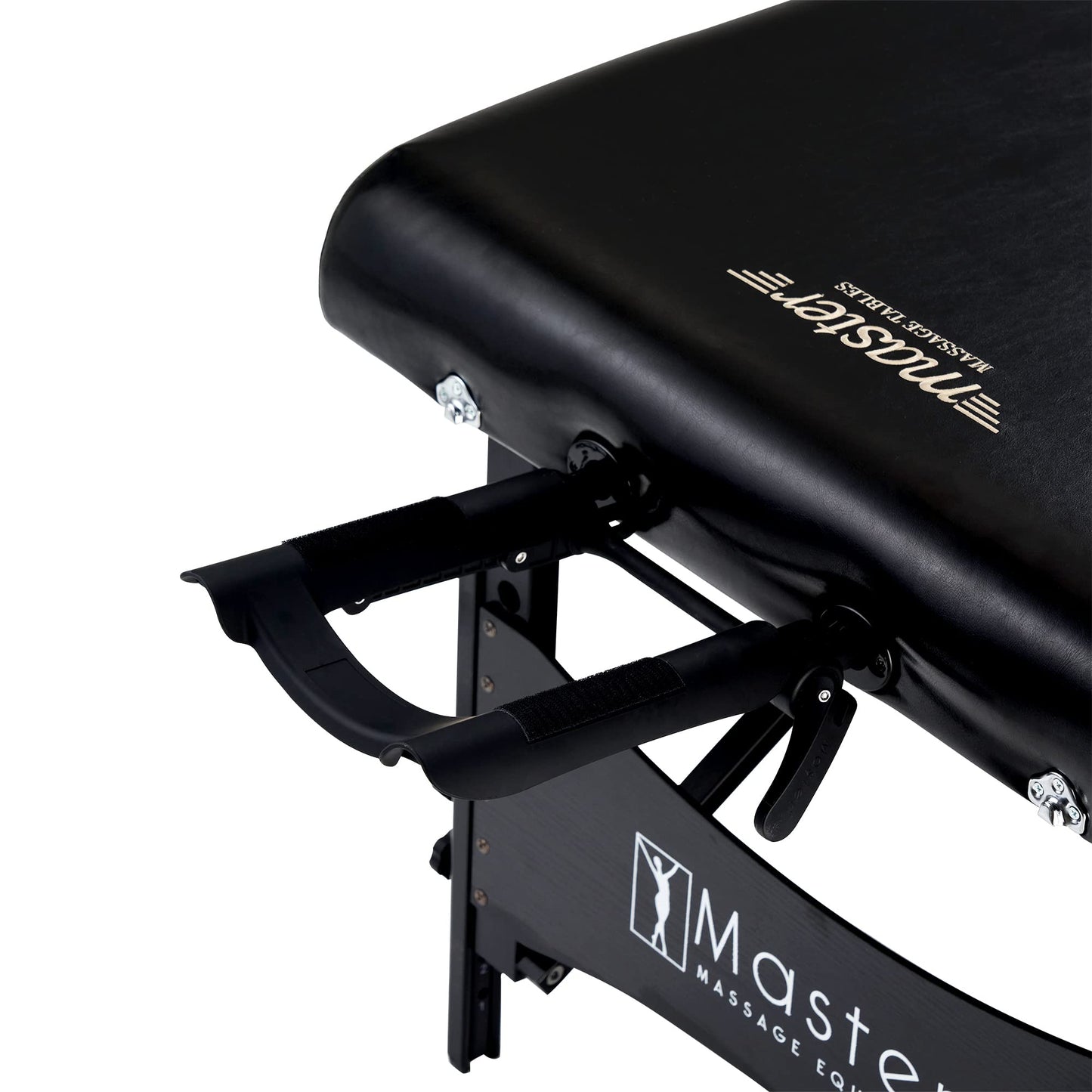 Master Massage 30” Galaxy Therma Top Portable Massage Table for Professional& Home Use, Adjustable Height Travel Massage Bed, Salon Beauty Spa Tattoo Lash Bed with Accessories (Black)