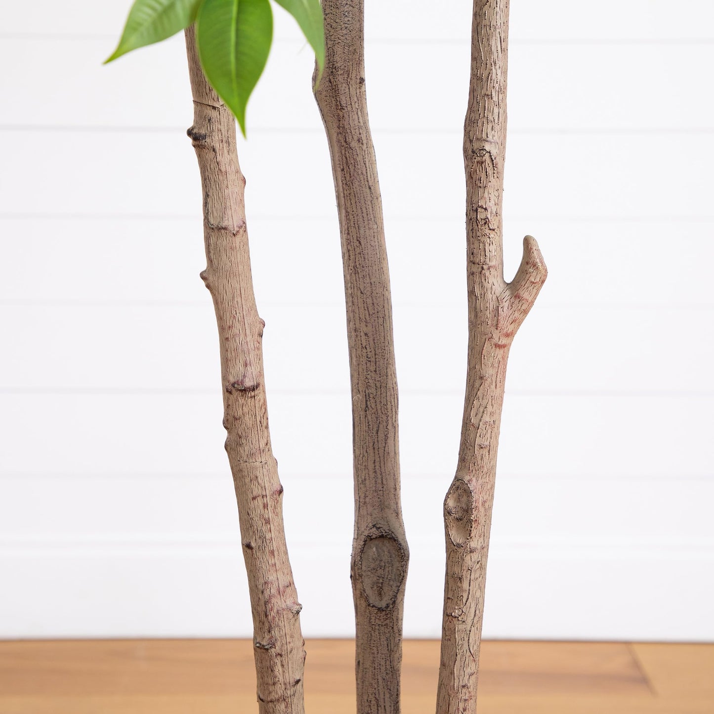 Nearly Natural 8ft Artificial Sumac Tree - Lifelike Green Leaves, Flexible Branches, Premium Craftsmanship, Includes Nursery Planter