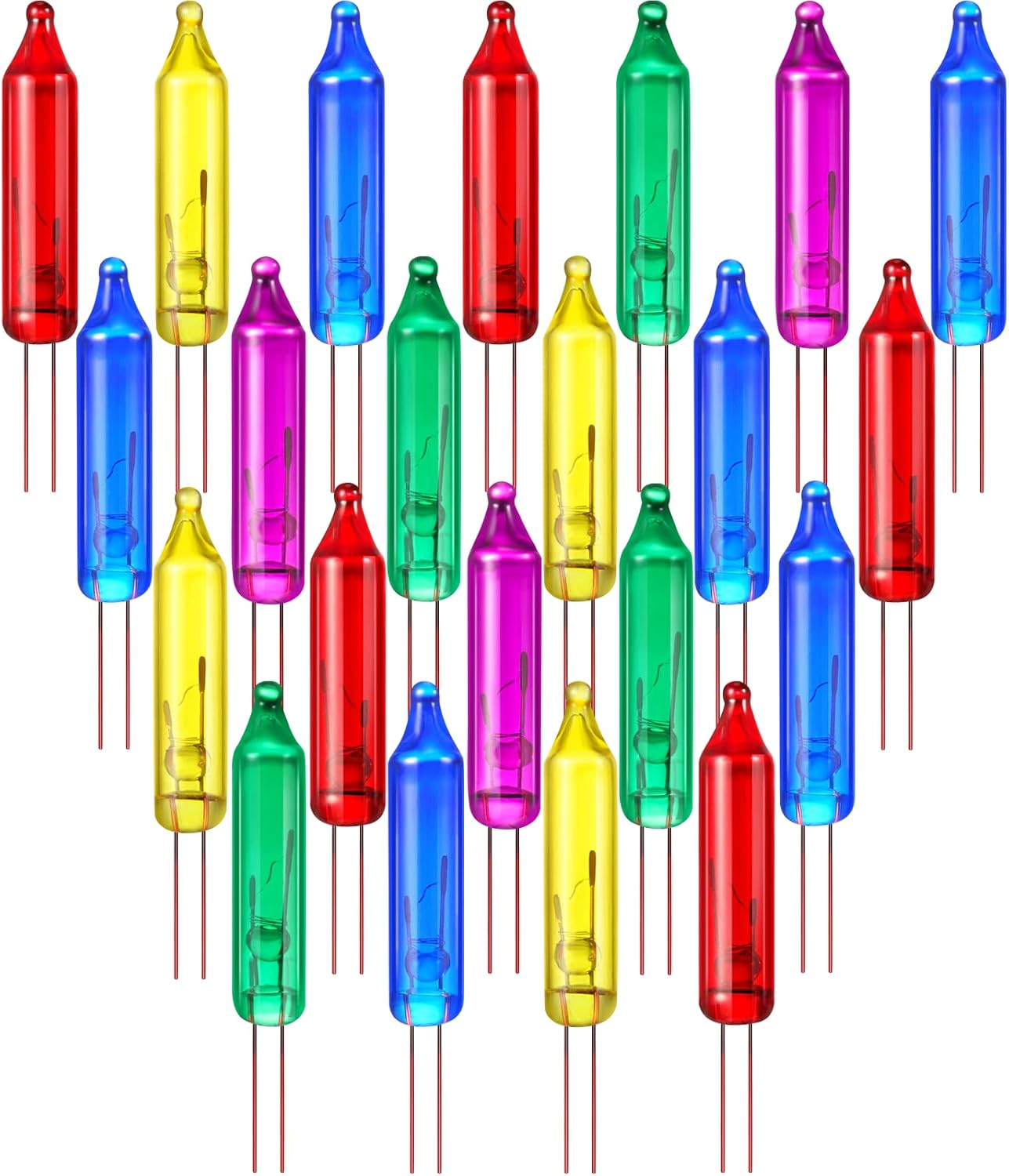 120 Count 6v Bulbs Bulb Remagr Mini Christmas Replacement Lights for Christmas Trees Decoration Light Supplies Indoor