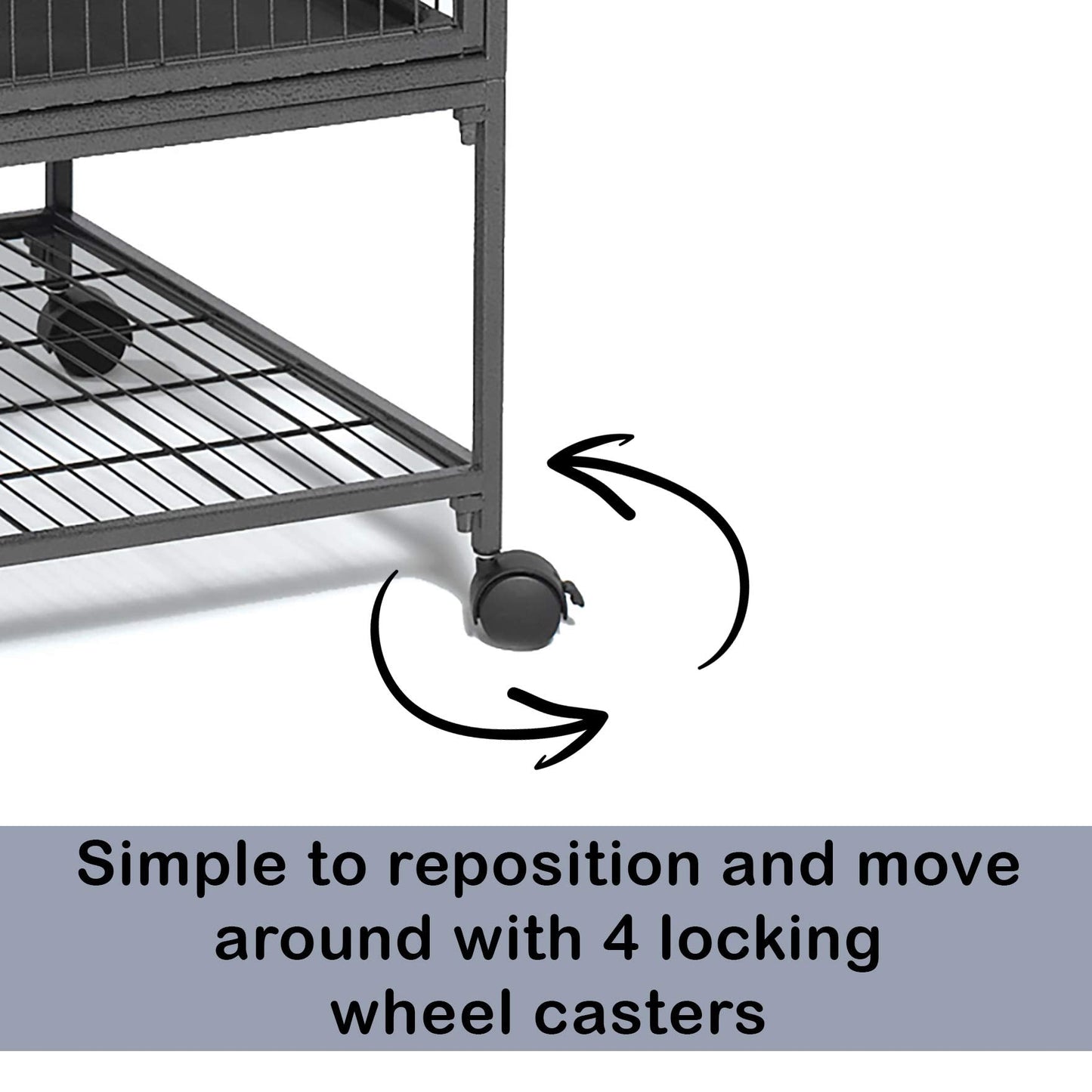 Critter Nation by MidWest Homes for Pets Double Unit Small Animal Cage, Habitat for Rats, Chinchillas, Ferrets, Sugar Gliders, Tool-Free Assembly, with Full-Width Doors, Shelves & Removable Base Pans
