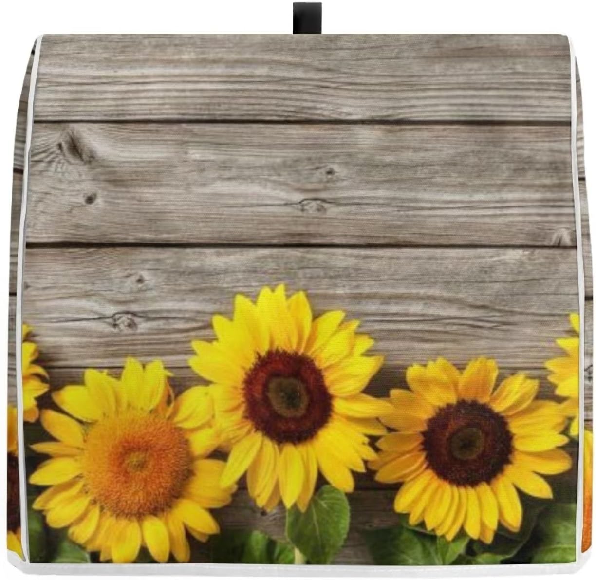 Stand Mixer Cover Compatible with Kitchen Aid, Cute Sunflower Dustproof Covers with Accessories Pockets for Mixers