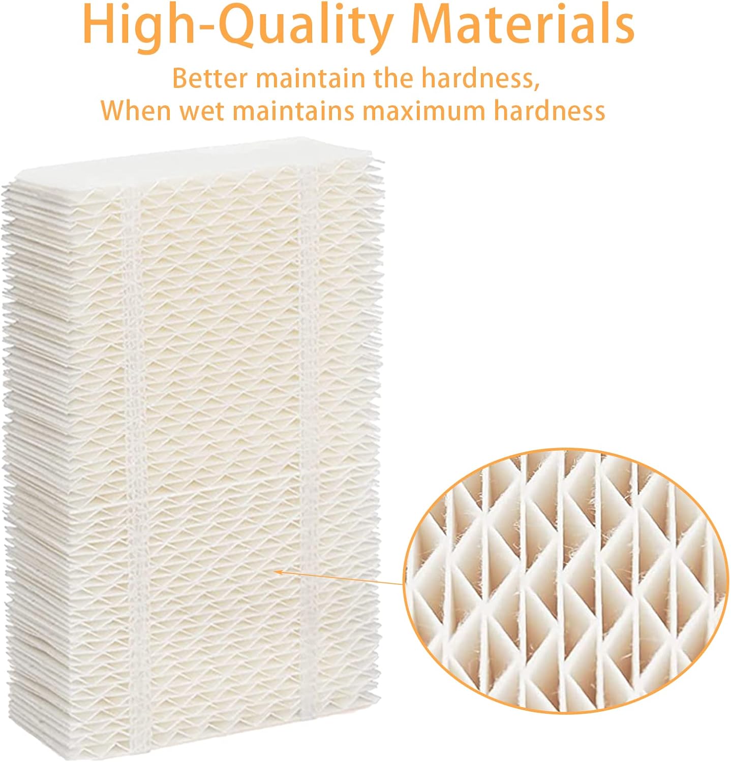 HIFROM 4Pack Humidifier Wick Filter Replacement, Compatible with AIRCARE Cool Moisture Humidifier