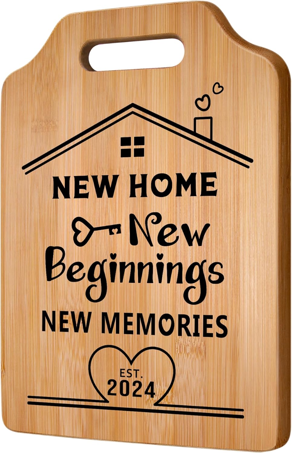 Unique Home Sweet Home Cutting Board - Housewarming Gifts for New Home 2024, Best Gifts for Friends, Neighbor
