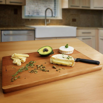 Casual Home Delice Cherry Rectangle Juice Drip Groove Cutting Board, Rectangular 15.5x11