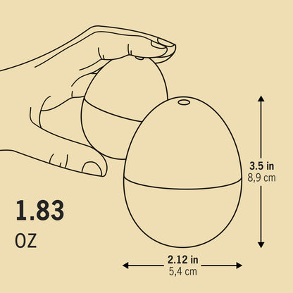 LOL BeepEgg – Egg Timer for Boiling Eggs – Musical Egg Cooker for Soft, Medium, Hard Boiled Eggs – Food Safe – Singing Floating Egg Timer – Egg Cooker for 3 Levels of Doneness – Brainstream