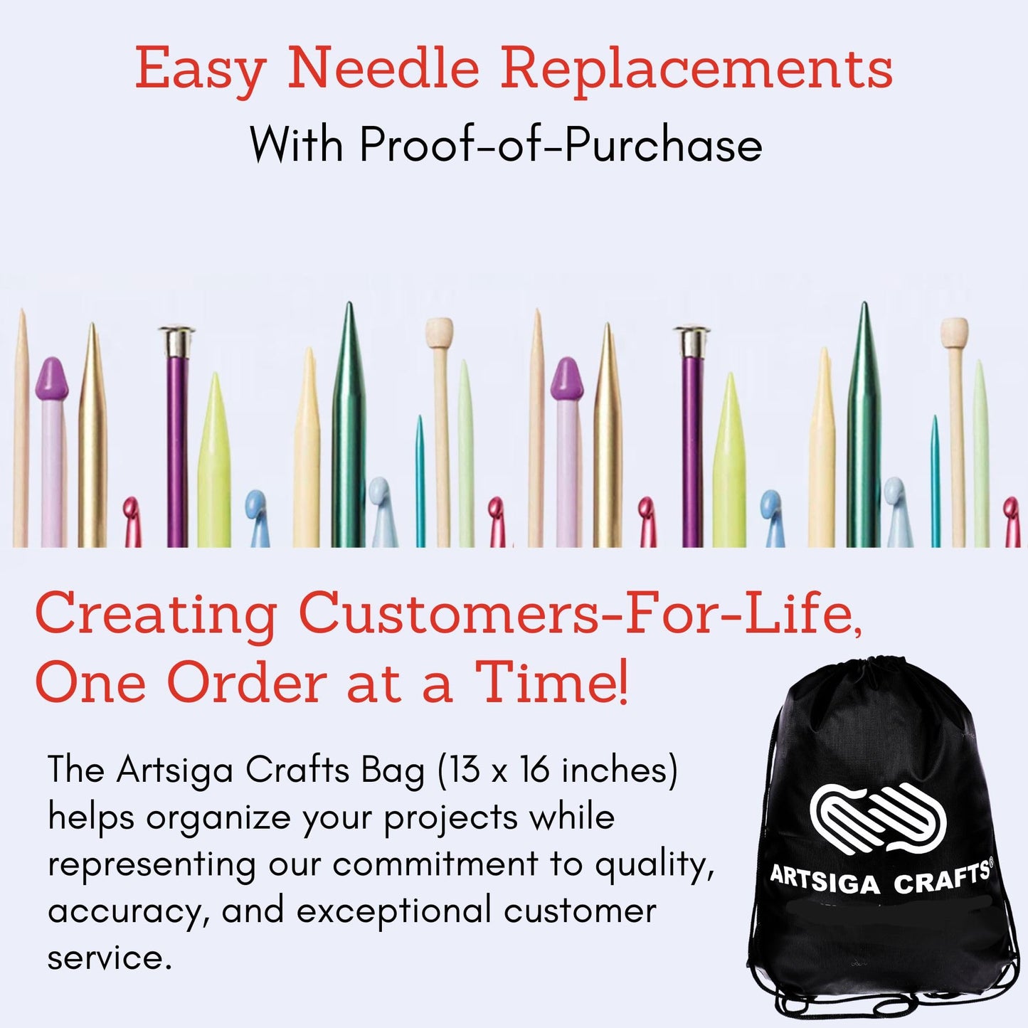 KnitPro Ginger Grande Set 5 inch Circular Knitting Needles Size 3, 4, 5, 6, 7, 8, 9, 10, 10.5, 11, 13, 15, 17 Interchangeable, 6 Cables & More, Fabric Case with Project Bag