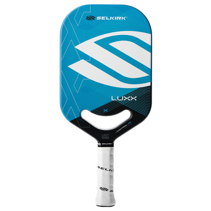 Selkirk Sport LUXX Control Pickleball Paddle | Florek Carbon Fiber Pickleball Paddles with a Polypropylene X7 Core | The Pickle Ball Racket Designed for Ultimate Power & Control | Invikta Blue