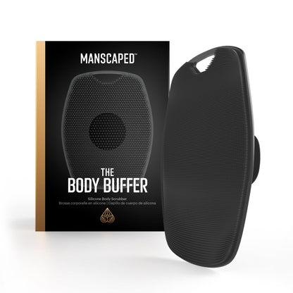 MANSCAPED® The Face Buffer - Men's Silicone Face Scrubber for Nourishing, Deep Cleaning & Exfoliating Your Skin, No-Slip Suction Cup Handle, Gentle Face Massage, 1-Pack