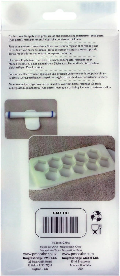 PME Geometric Multicutter for Cake Design - Hexagon, Small Size, 0.75 Inch