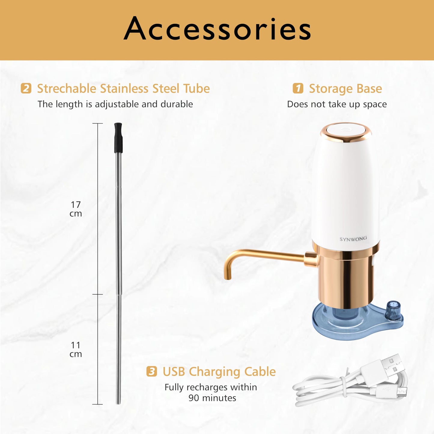 SYNWONG wine aerator Electric,Wine Aerator, Electric Wine Decanter, Wine Aerator Pourer Spout, Wine Dispenser, Wine Accessories， Best Gifts for Wine Lovers