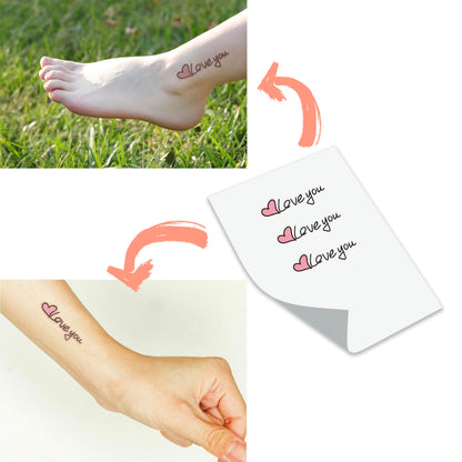 Printable Temporary Tattoo Paper for Laser Printers – A4 (8.3” x 11.7”), 10 Sheets, DIY Custom Tattoo Transfer Sheets for Skin, Waterproof