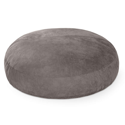 Jaxx 6 Foot Cocoon - 2-in-1 Convertible Bean Bag Bed & Large Bean Bag Chair for Adults, Charcoal